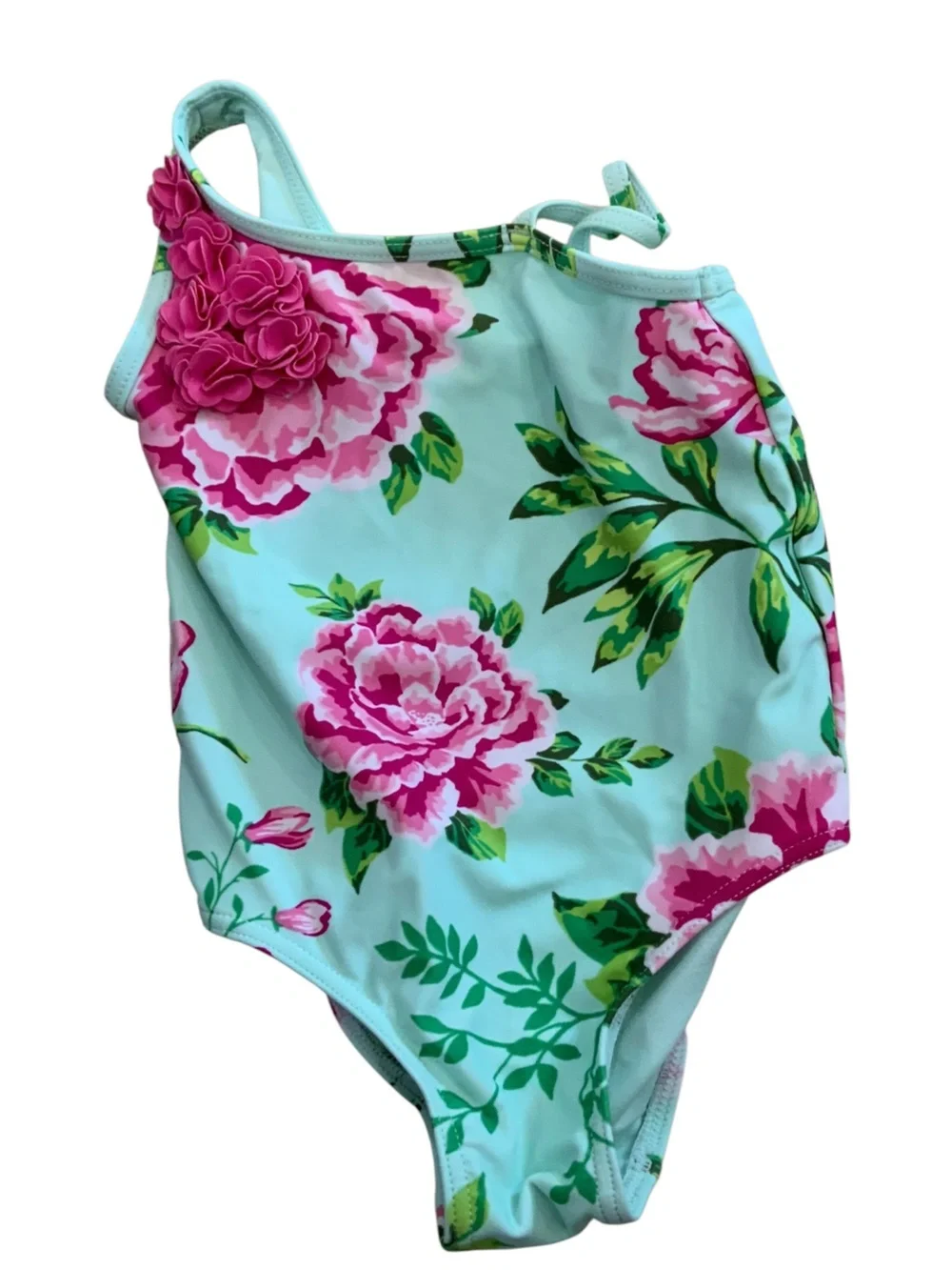 Gymboree Splish Splash Bathing Suit Girl's Size 18 Months With Skirt